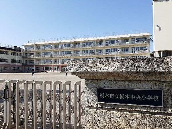 画像15:栃木市立栃木中央小学校まで750m