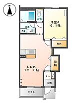 パレス・イン・グリーンガーデン 00101 ｜ 栃木県佐野市奈良渕町（賃貸アパート1LDK・1階・43.90㎡） その2