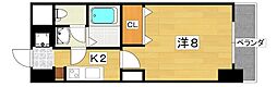 M'SPLAZA香里六番館 1Kの間取図画像