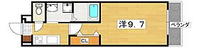 大阪府枚方市南中振２丁目（賃貸アパート1K・2階・28.87㎡） その2