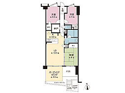 間取図画像 3LDK