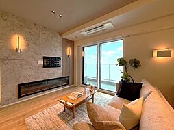 クロスエアタワー 2LDKのリビング/ダイニング