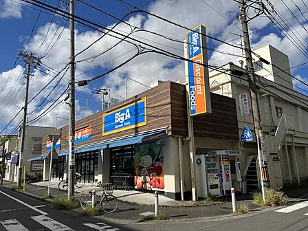 ビッグ・エー 相模原鵜野森店まで約550m(徒歩7分)
