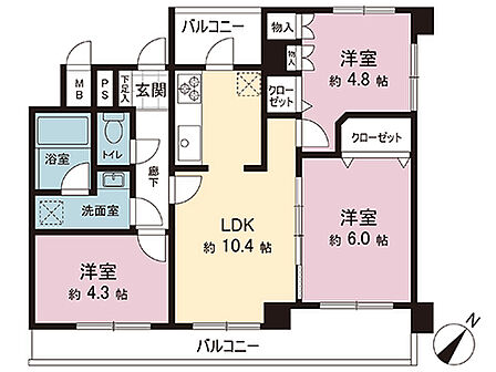 間取図です。図面と異なる場合は現況を優先させていただきます。