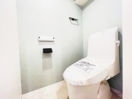 ほっと安らげるトイレ空間です。