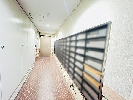居住者用郵便受けです。