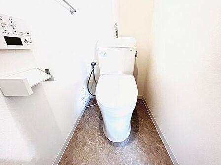 ほっと安らげるトイレ空間です。
