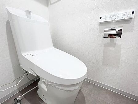 ほっと安らげるトイレ空間です。