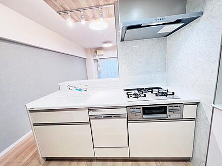料理の時間が楽しくなるキッチンスペースです。