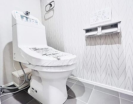 ほっと安らげるトイレ空間です。