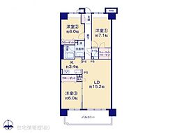 間取図画像 3LDK