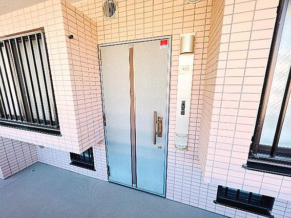 玄関です。