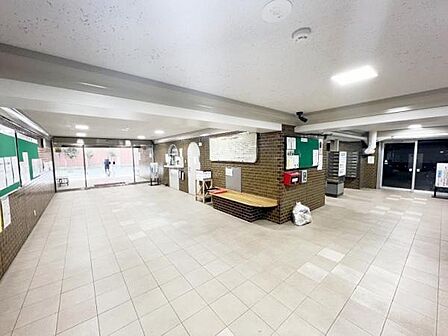 おだやかな雰囲気のエントランスです。