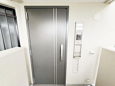 いつも気持ちよくご家族を迎えられる玄関です。
