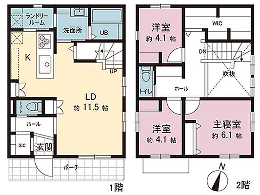 間取り 福生市大字福生 分譲住宅　No2