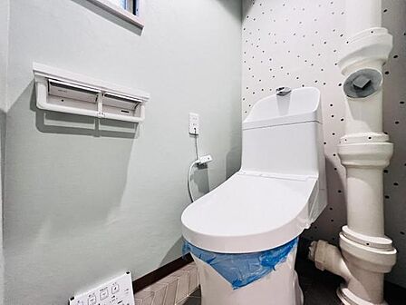 ほっと安らげるトイレ空間です。