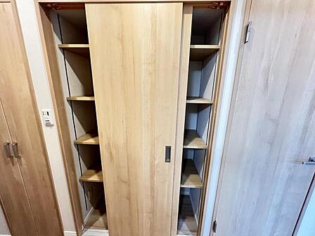 収納豊富な間取りで、室内もスッキリ快適です。