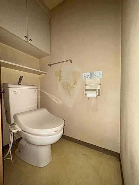 ほっと安らげるトイレ空間です。