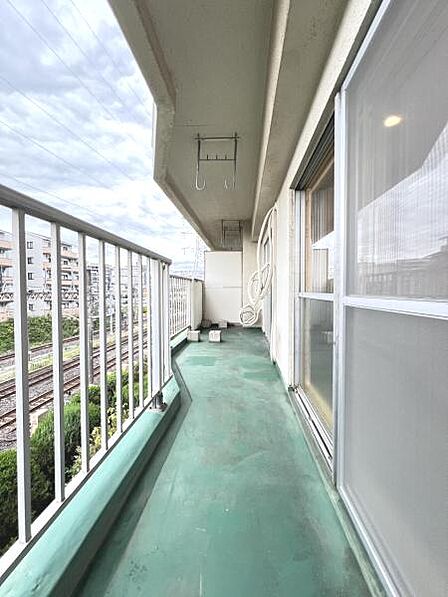 お洗濯ものを気持ち良く太陽の光で干せるのが嬉しいですね。