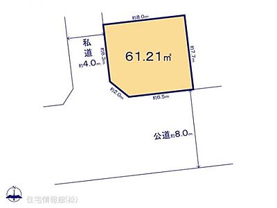 区画図：図面と異なる場合は現況を優先