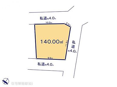 区画図：図面と異なる場合は現況を優先