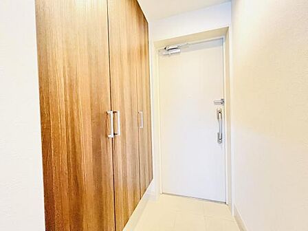 いつも気持ちよくご家族を迎えられる玄関です。