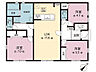 間取り：間取図です。図面と異なる場合は現況を優先させていただきます。