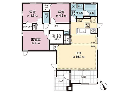 間取り 宇都宮市西川田町　30号地