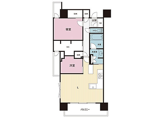 間取り ノブレスタワー宇都宮 16階/-