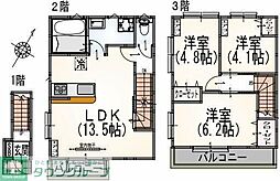 間取図画像 3LDK