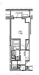 レジディア高円寺 1Kの間取図画像