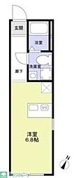 Urban Nest 杉並 1DKの間取図画像