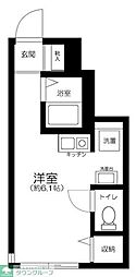 野方BASE ワンルームの間取図画像