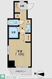 エクセリア池袋WEST2 1Kの間取図画像