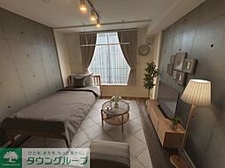 東京メトロ丸ノ内線 中野富士見町駅 徒歩8分の賃貸マンション 4階ワンルームのリビング/ダイニング