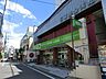 周辺：ミニコープ日暮里店 徒歩10分。スーパー 730m