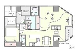 間取図画像 1SLDK