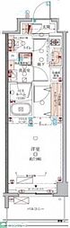 クレヴィスタ板橋大山 1Kの間取図画像