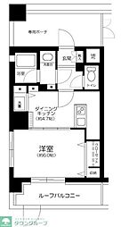 ライオンズステーションプラザ大山 1DKの間取図画像