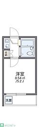 レオパレストサ 1Kの間取図画像