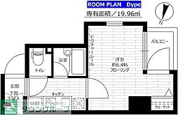 ステージファースト本郷 1Kの間取図画像