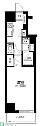 ディアレイシャス池袋 1Kの間取図画像