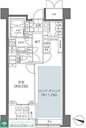 メゾンカルム本郷 1LDKの間取図画像