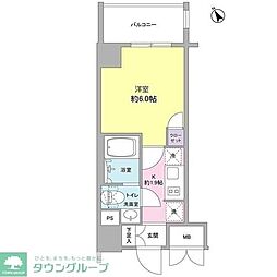 コンフォリア春日富坂 1Kの間取図画像