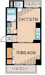 パレ・綾瀬 1DKの間取図画像
