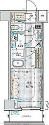 フュージョナル北綾瀬 1Kの間取図画像