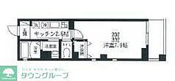 パインエテルノ 1Kの間取図画像