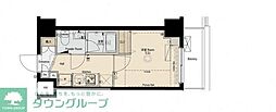 AZEST北千住 1Kの間取図画像