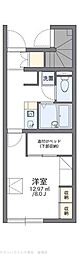 レオパレスフルール 1Kの間取図画像