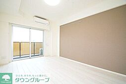 東武伊勢崎線 竹ノ塚駅 徒歩10分の賃貸マンション 4階1Kのリビング/ダイニング